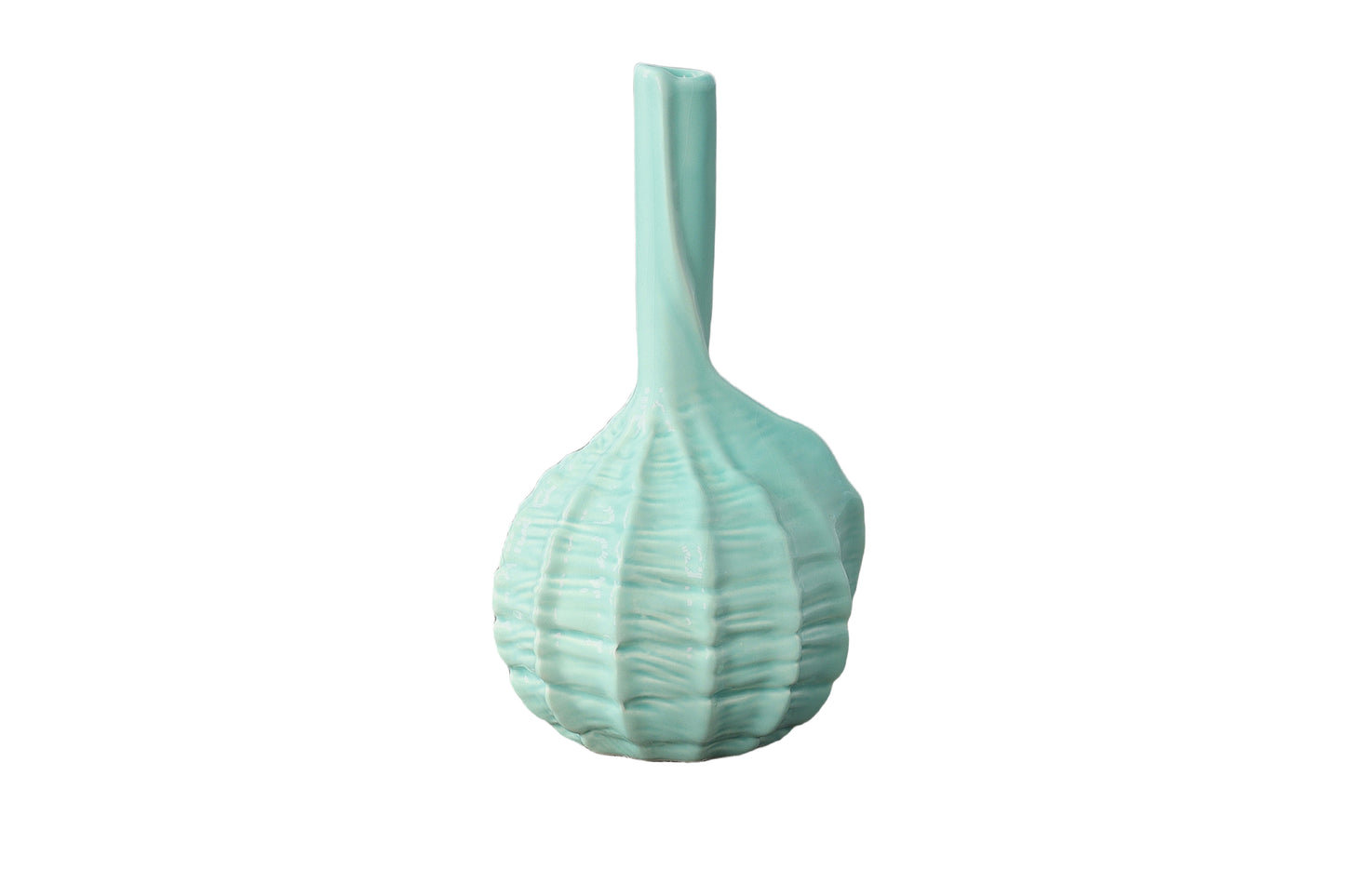 Ocevara Ceramic Glossy Coastal Vase