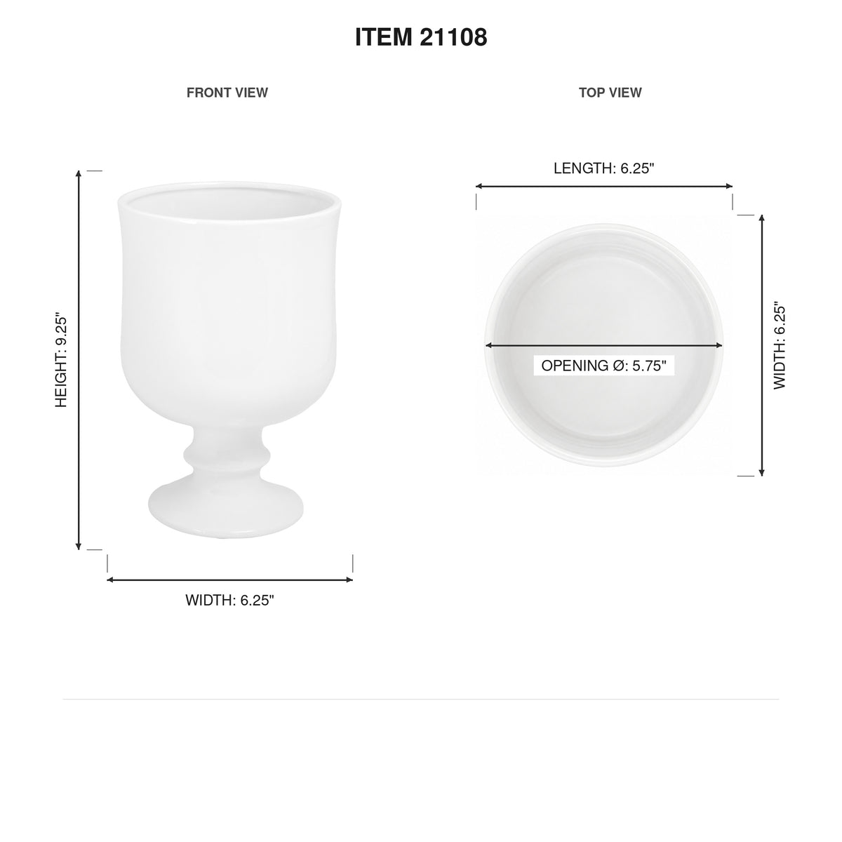 Juliette Dolomite Vase