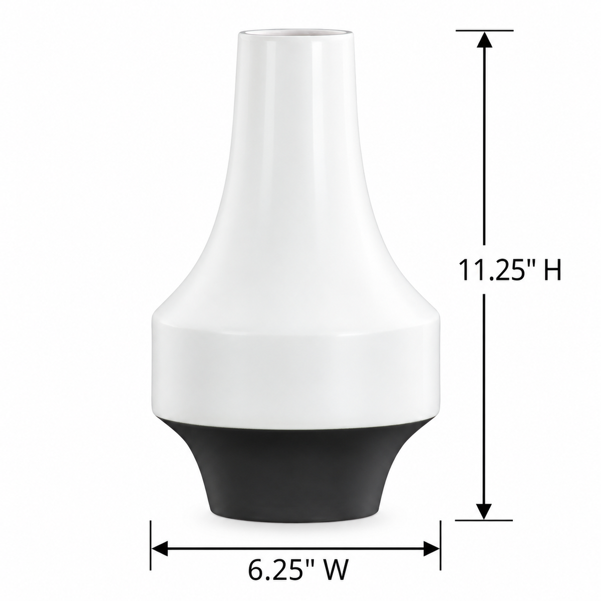 Delric Long Neck Ceramic Vase