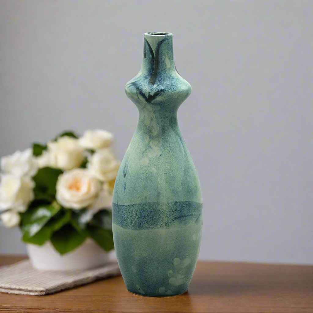 Aurex Glossy Finish Ceramic Vase