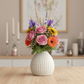 Zoya Matte Black Ceramic Vase