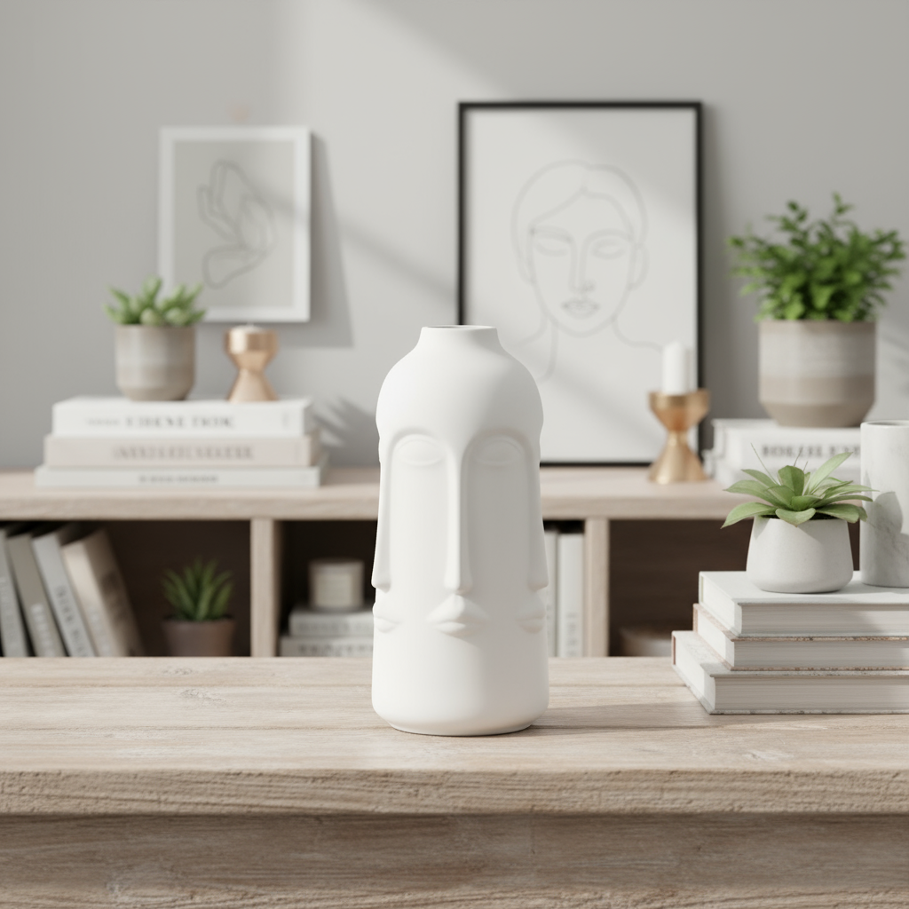 Quorra Multi-Face Ceramic Vase