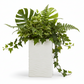 Quarin Embossed Wavy Ceramic Vase