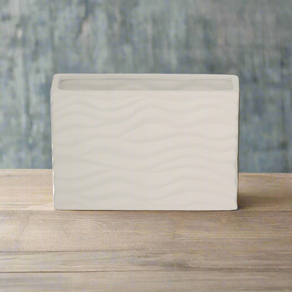 Aeros Ceramic Rectangle Vase