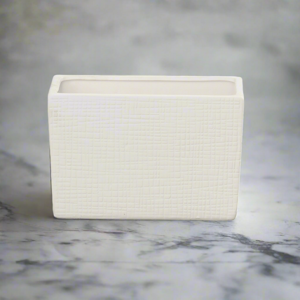 Aeros Ceramic Rectangle Vase