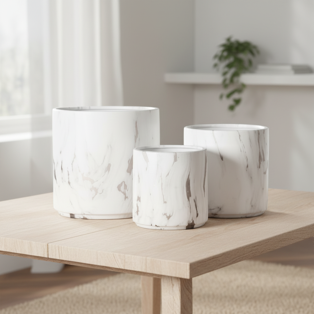 Pots in the  Table