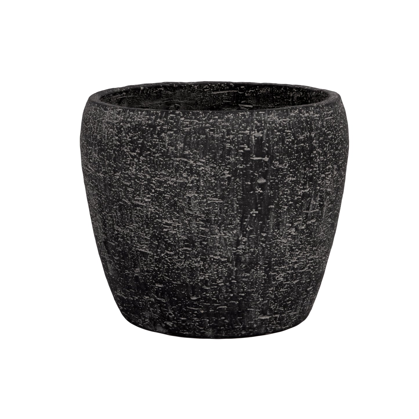 Droven Black Cement Pots