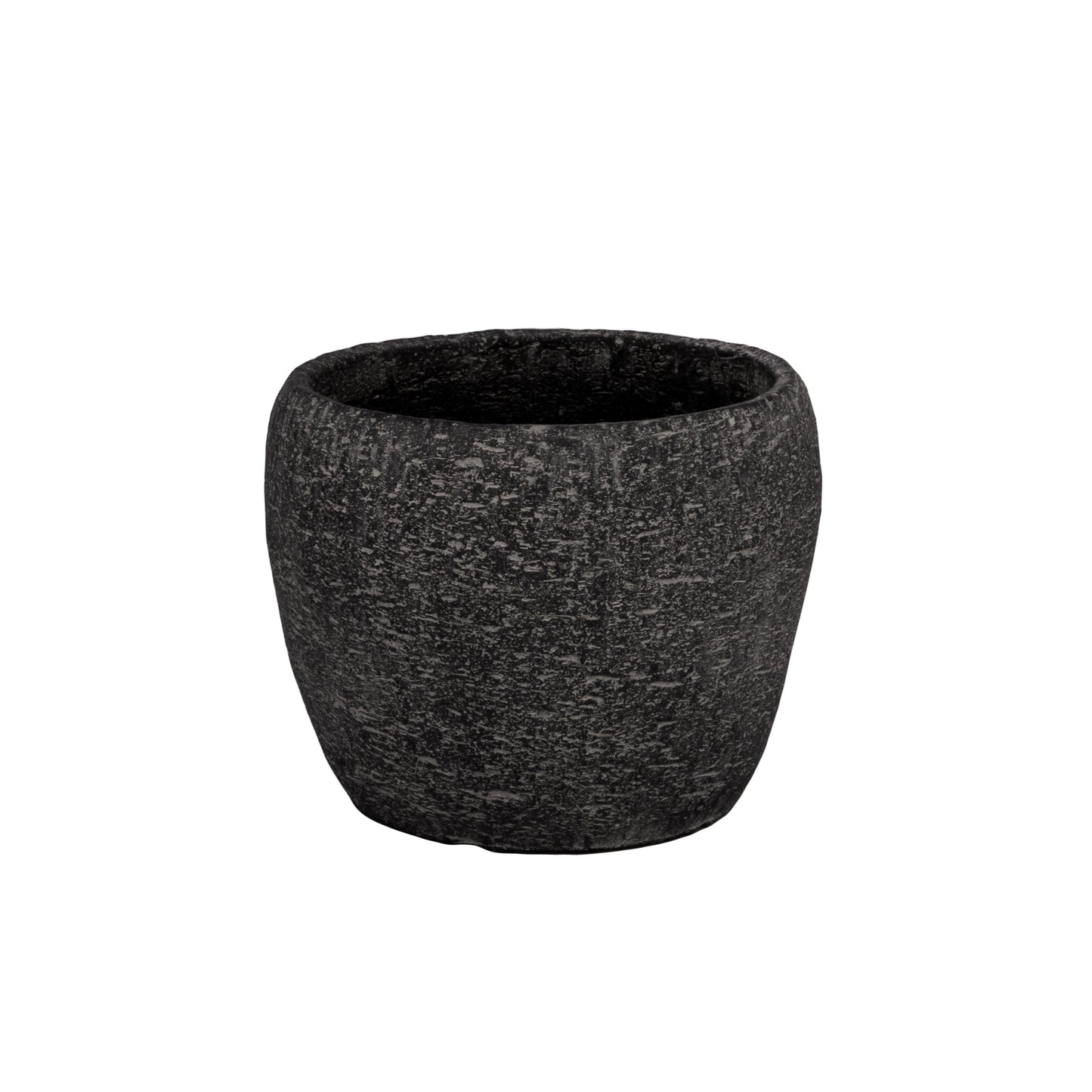 Droven Black Cement Pots