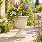 Nola Pedestal Urn Fiberglass Planter