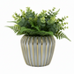 Jaleh Ribbed Ceramic Pot
