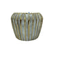 Jaleh Ribbed Ceramic Pot