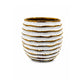 Ceramic Vase with Cylindrical Beehive Silhouette