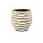 Ceramic Vase with Cylindrical Beehive Silhouette