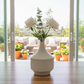 Mireya Corrugated Ceramic Vase