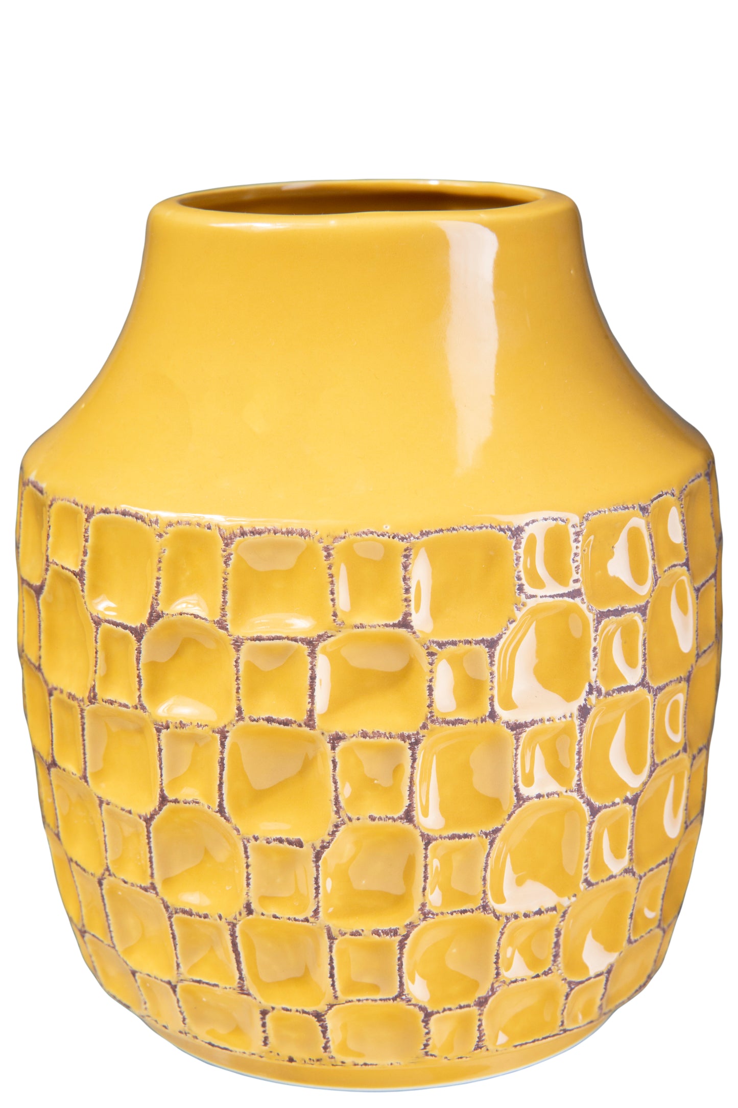Marla Ceramic Round Vase