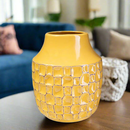 Marla Ceramic Round Vase