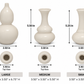 Naelle Ceramic Trumpet Vase Set (Set of 3)