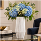 Nexley Embossed Spike Ceramic Vase