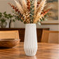 Nexley Embossed Spike Ceramic Vase