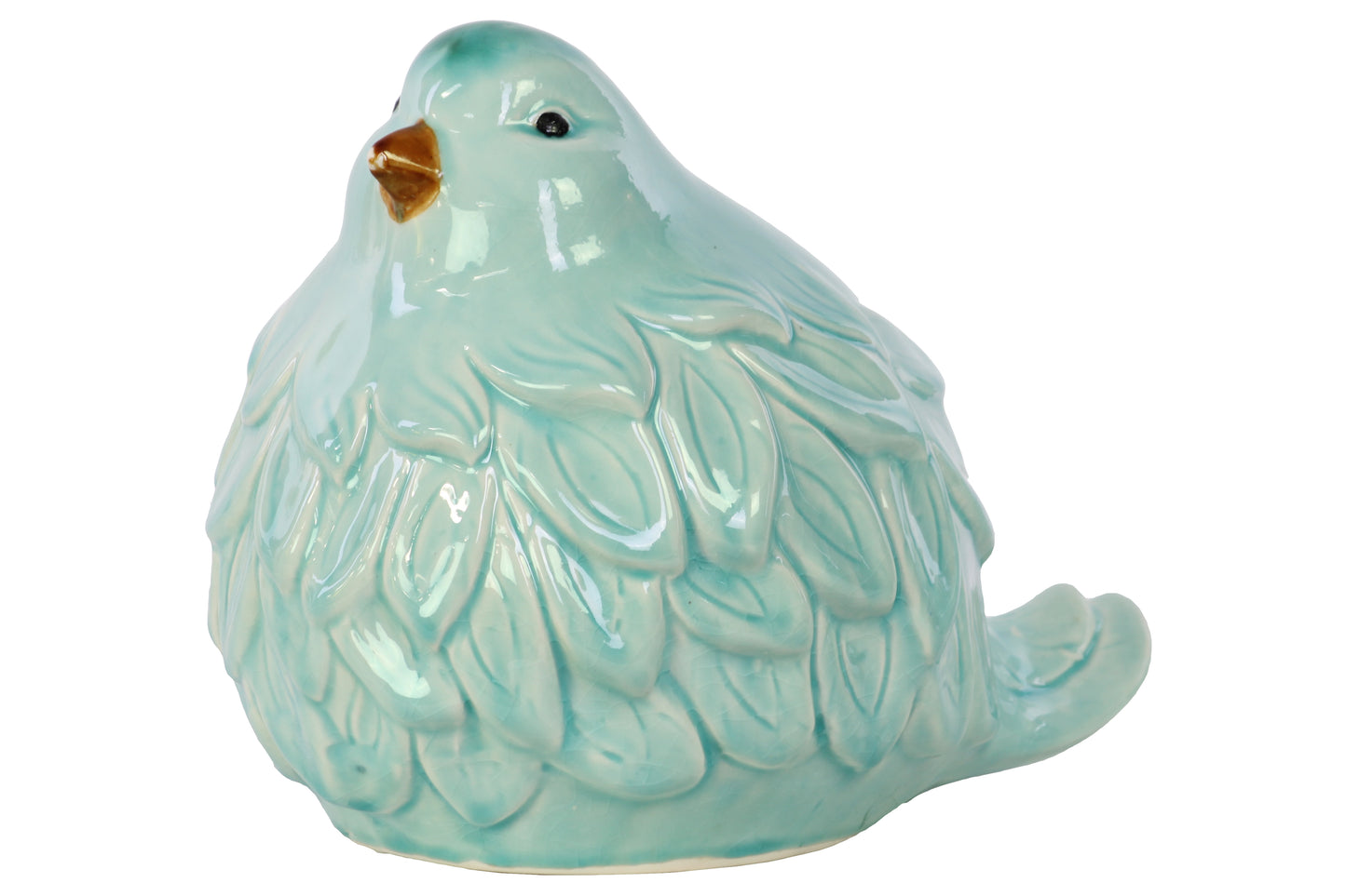 Porcelain Figurine Gloss Finish 8.75"H