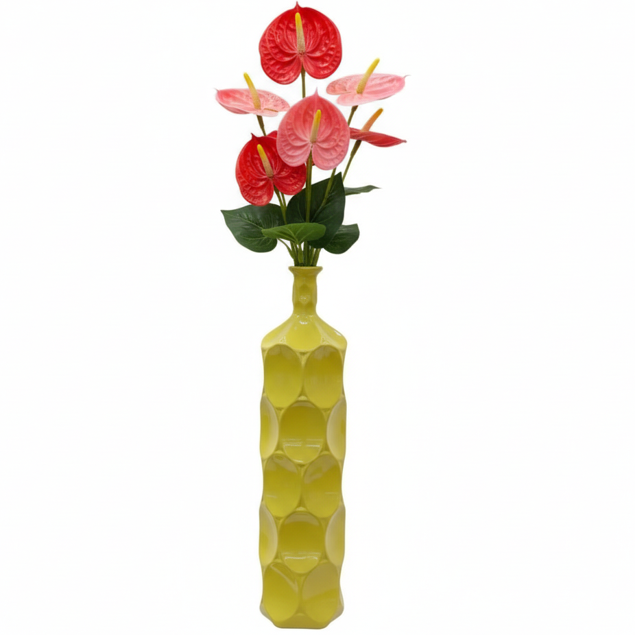 Dotty Ceramic Bottle Vases