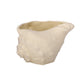 Aqua White Ceramic Shell Planter Decorative Pot