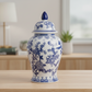 Madeleine Ceramic Round Bellied Ginger/Temple Jar