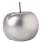 Nolyn Silver Ceramic Apple Decor