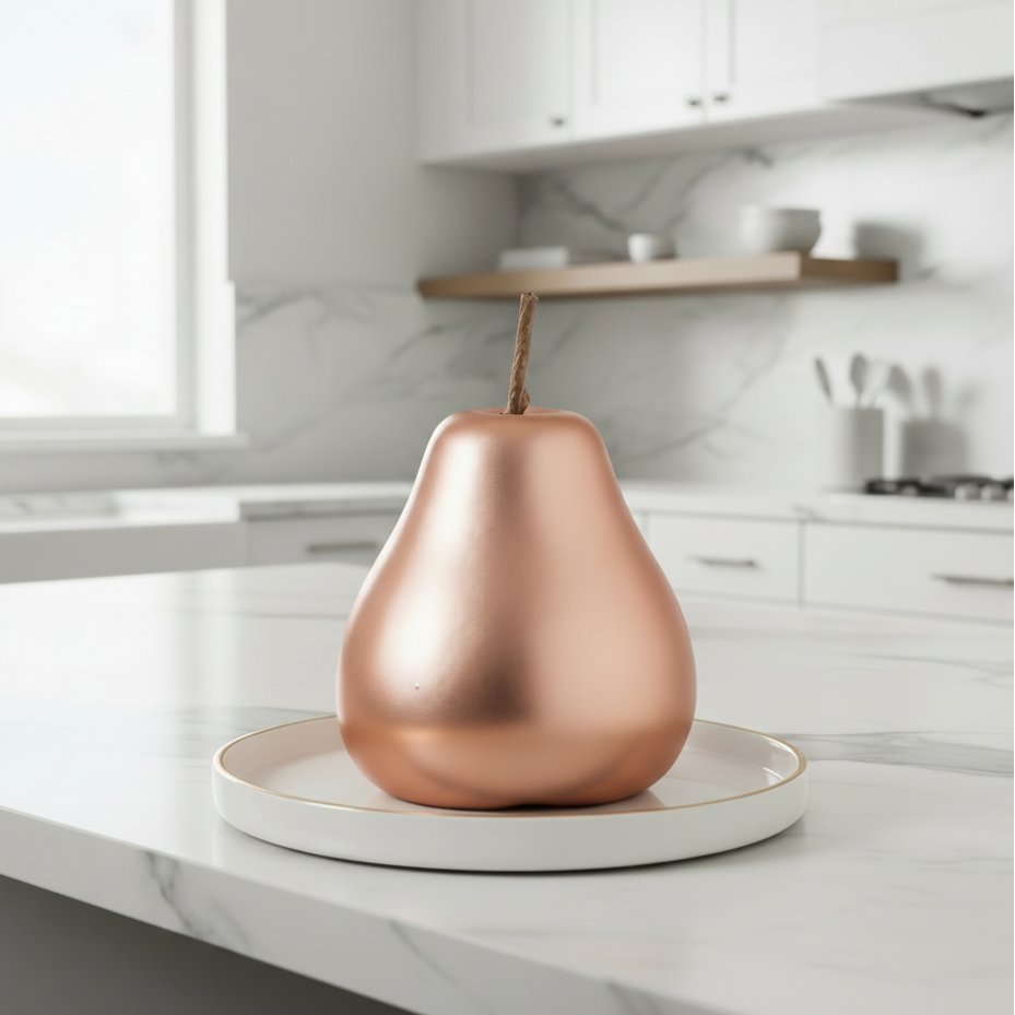 Posie Ceramic Pear Figurine