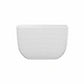 Elle Embossed Ceramic Rectangular Vase