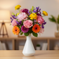Aaliyah Ceramic Round Bellied Bottle Vase