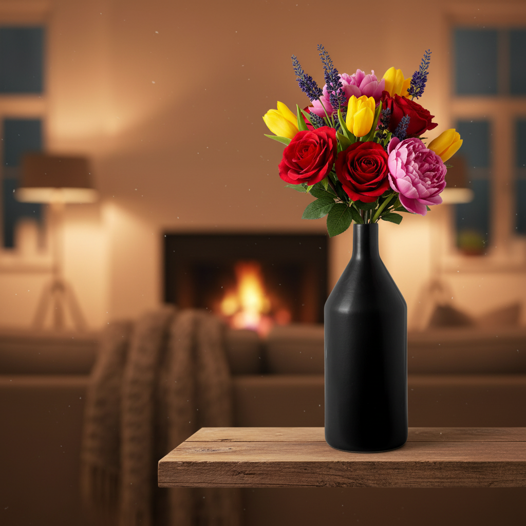 Roma Minimalist Bottle Vase