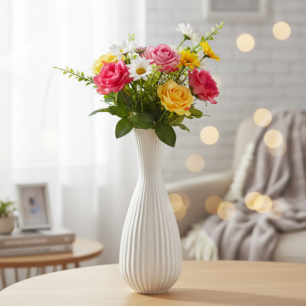 Gaial Ceramic Round Bellied Vase