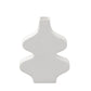 Ceramic Round Gourd Bellied Vase Matte Finish