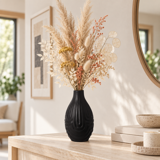Moana Abstract Line Ceramic Vases