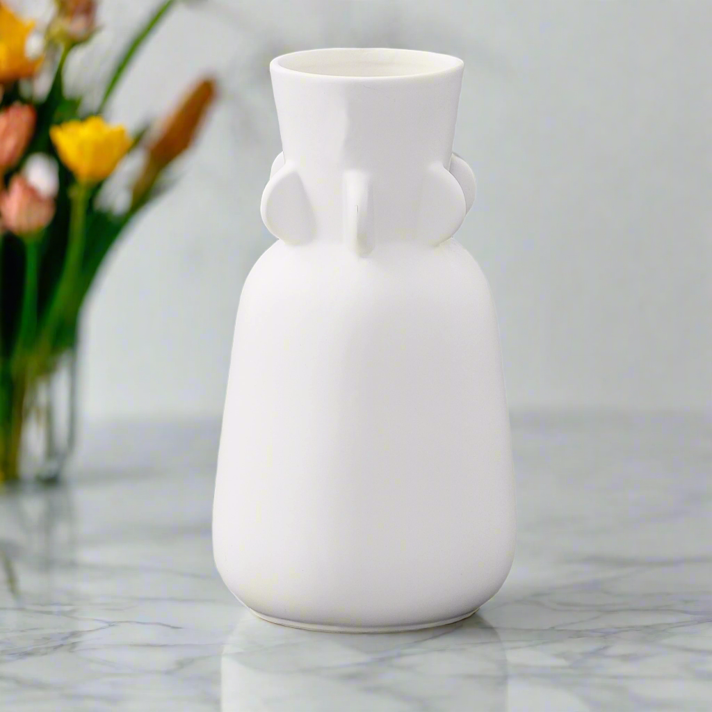Karmi Trumpet Mouth Design Ceramic Vase
