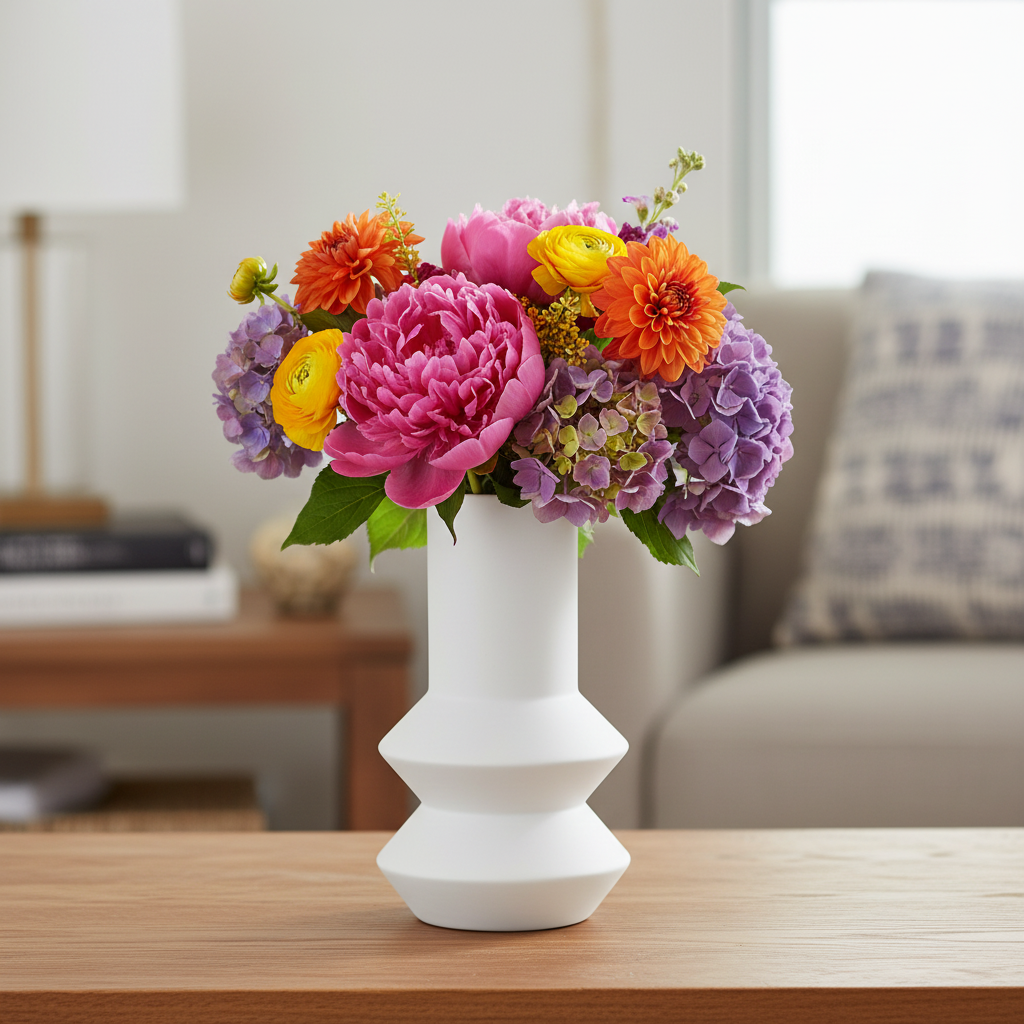 Lydia Ceramic Decorative Vase