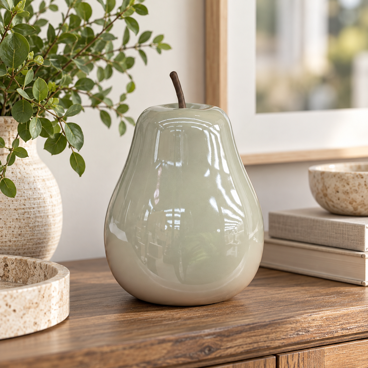 Cielle Ceramic Pear Decor
