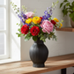 Renata Ribbed Ceramic Vase