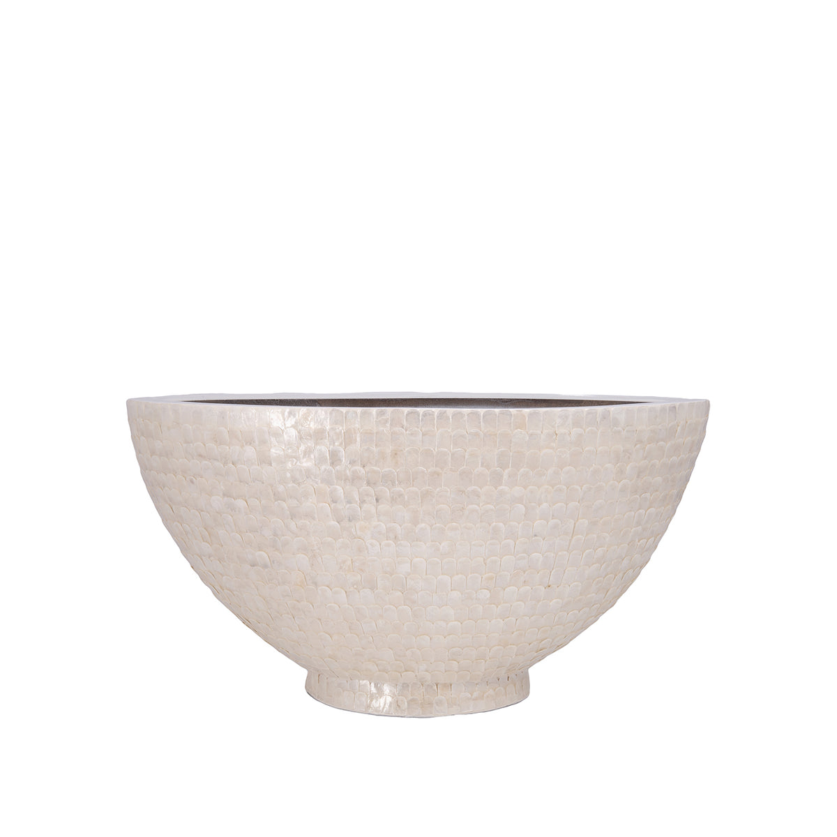 Yara Shell Boat-Shaped Bowl Planter