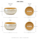 Hazen Capri Shell Round Planter Set (Set of 2)