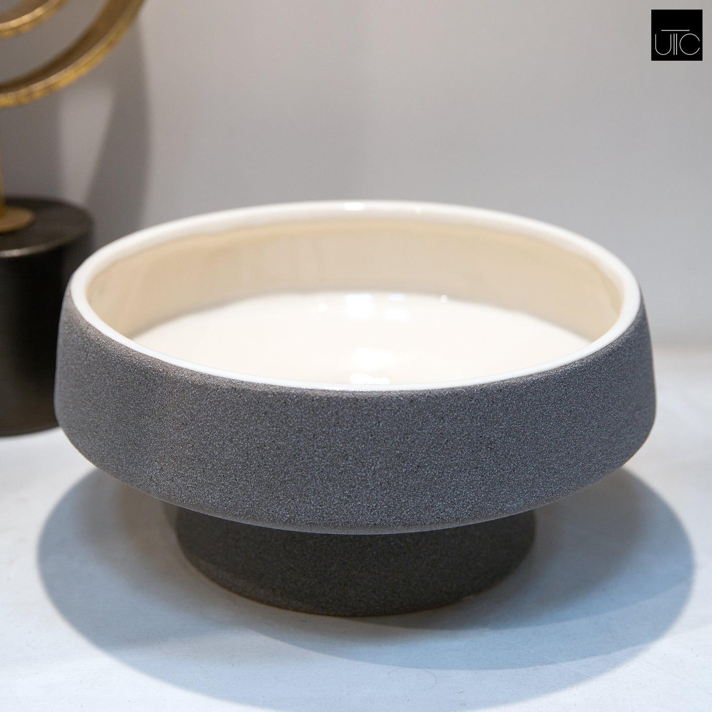 Mystique Ceramic Footed Bowl
