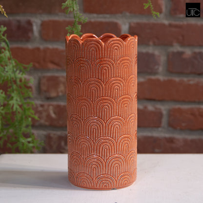 Wesla Glossy Ceramic Vase