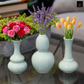 Norren Trumpet Mouth Ceramic Vases (Set of 3)