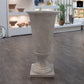Niya Classic Fiberglass Urn Planter with Pedestal