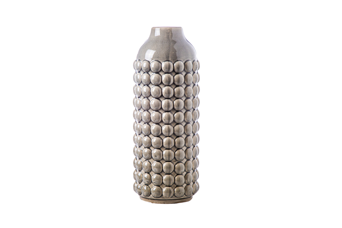 Nessa Round Bubbled Ceramic Vase