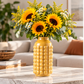 Nessa Round Bubbled Ceramic Vase