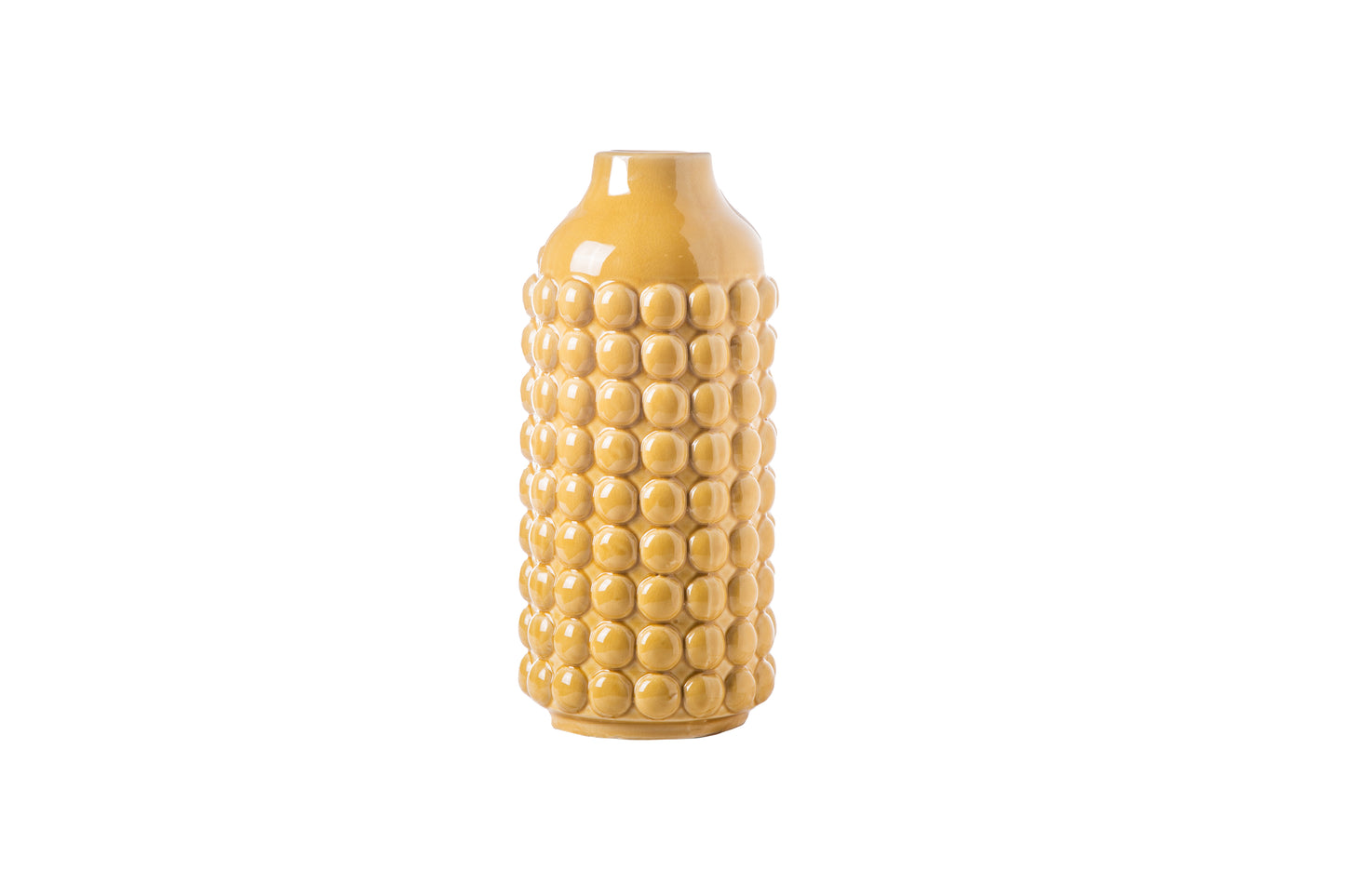 Nessa Round Bubbled Ceramic Vase