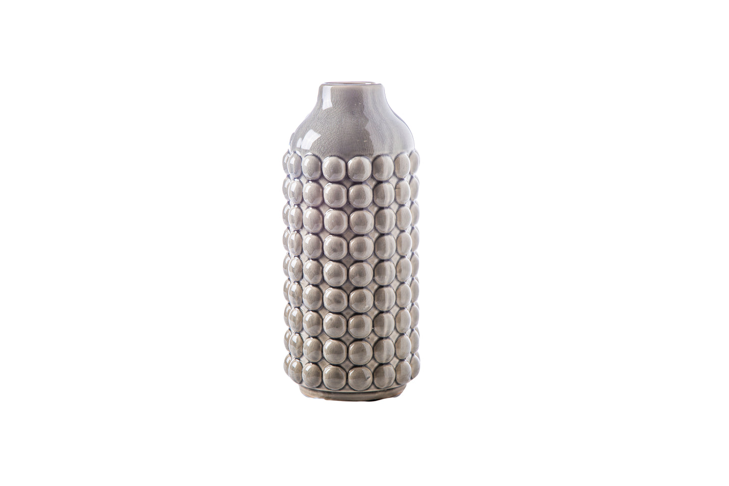 Nessa Round Bubbled Ceramic Vase