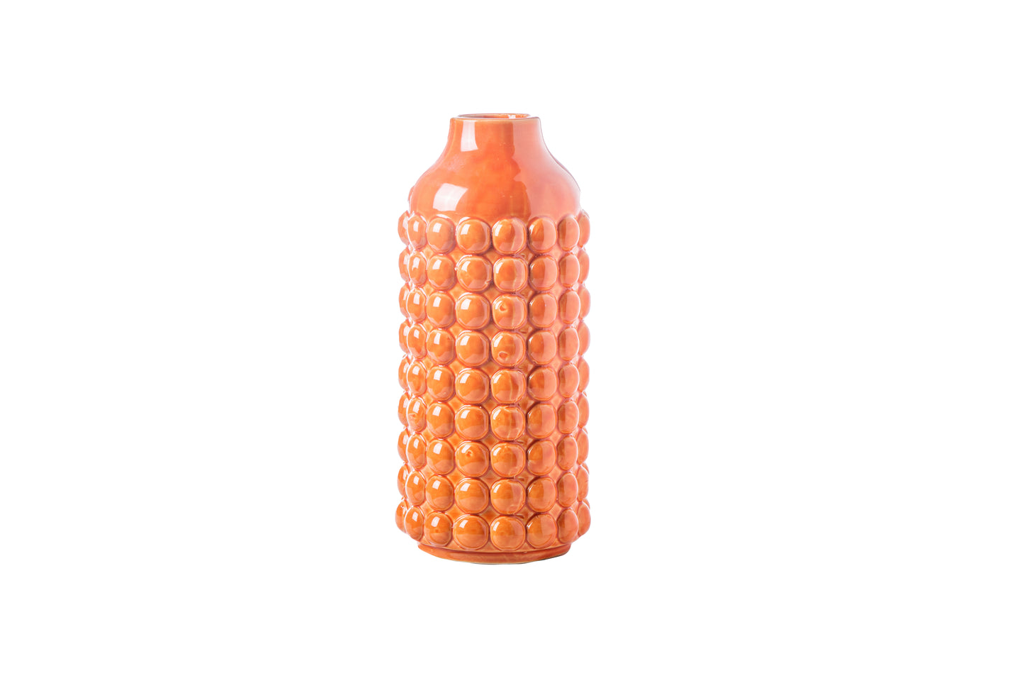 Nessa Round Bubbled Ceramic Vase